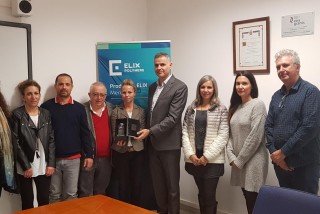 ELIX Polymers premia con el galardón Mejor Proveedor del 2018